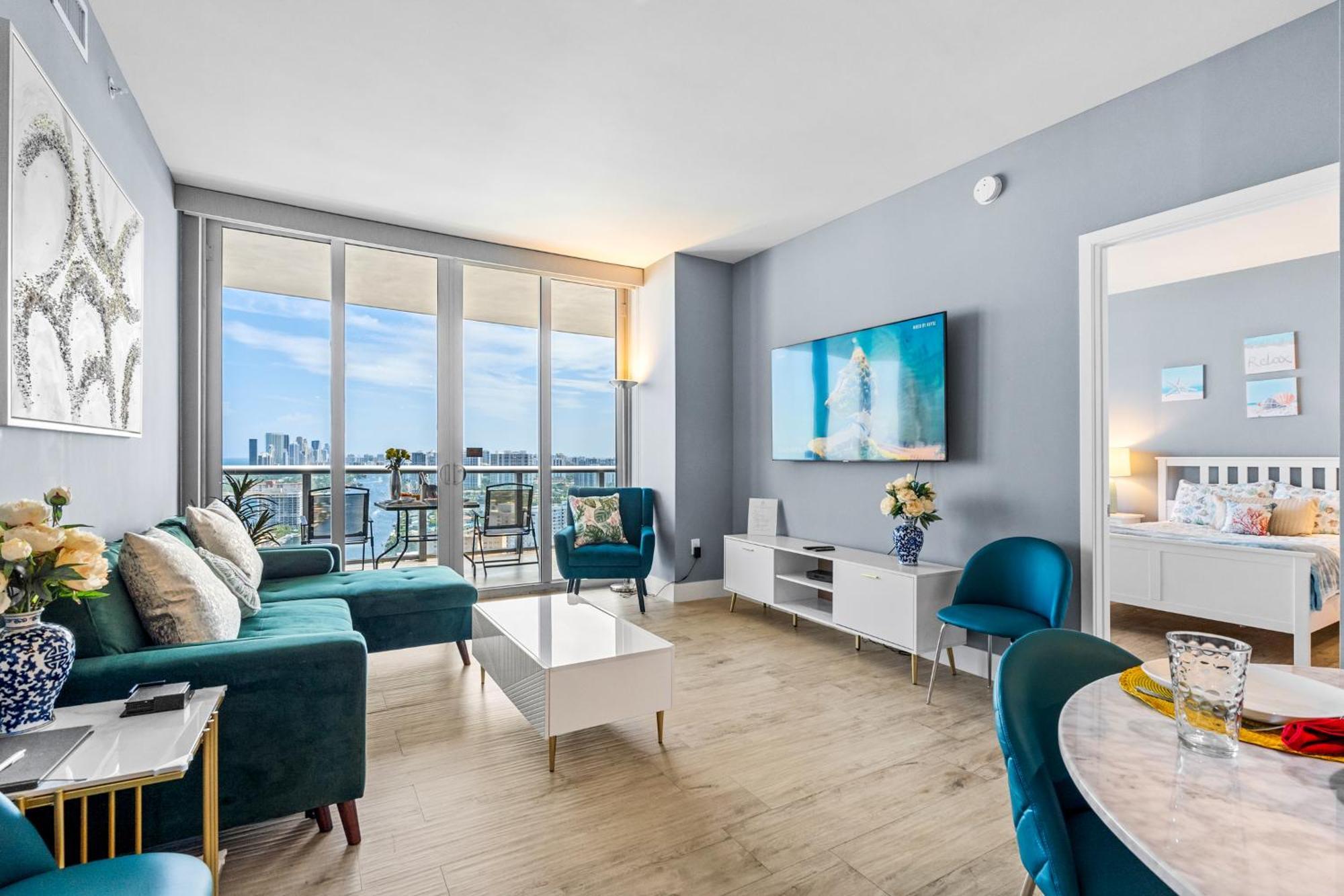 Ocean Views - Pool & Gym - Pet Friendly - Close To Beach Hallandale Beach Bagian luar foto